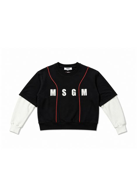 Felpa con logo MSGM KIDS | F6MSJBSW279110